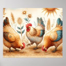 Search for barnyard posters Chickens