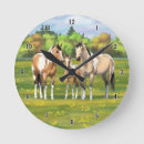 Recherche de peinture cheval horloges Pinto