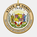 Search for hawaii state ornaments Seal