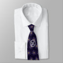 Recherche de argent et or cravates Monogramme