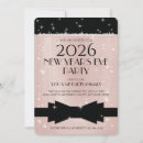Search for black tie new years eve invitations Champagne