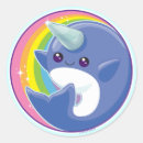 Search for narwhals stickers Rainbow