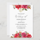 Search for red rose wedding invitations Pink