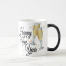 Search for champagne glasses mugs Happy new year