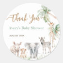Search for zoo stickers Safari baby shower