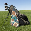 Search for teal blue golf towels Retro