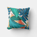 Recherche de feuille exotique coussins Tropical