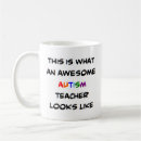 Search for autism educate mugs Teacher
