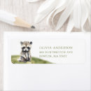 Recherche de raccoon return address labels Aquarelle