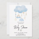 Search for cloud baby boy shower invitations For kids