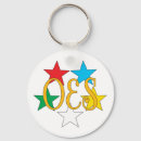 Search for fraternal order keychains Star