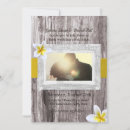 Search for frangipani wedding invitations Tropical
