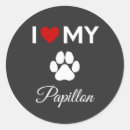 Search for papillon dog stickers Puppies
