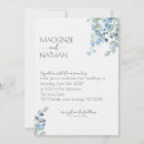 Search for something blue wedding invitations Navy