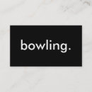 Search for bowl business cards Bowler
