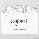 Search for program wedding signs Eucalyptus