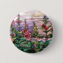 Recherche de verre coloré badges Floral