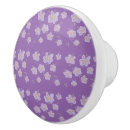 Recherche de fleurs violettes boutons et poignées de porte Pour enfants