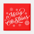 Recherche de merry christmas magnets Rouge