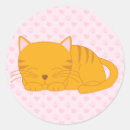 Search for tabby cat stickers Kawaii