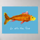 Recherche de dessin poisson rouge posters Poissons