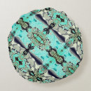 Recherche de miroir coussins Bleu