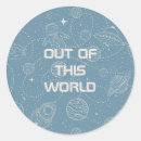 Search for galaxy stars stickers Blue