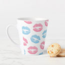 Search for lipstick kiss mugs Pattern of lips