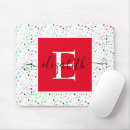 Search for red splatter mousepads Colourful