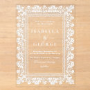Recherche de nappes invitations Dentelle