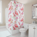 Search for pink flamingo shower curtains Cute