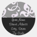 Search for adress stickers Return address