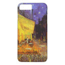 Search for cafe iphone cases Cafe terrace at night