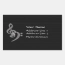 Recherche de symboles pour la musique autocollants Clef