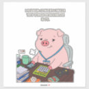 Search for funny pig stickers Humor