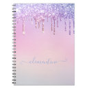 Search for glitter notebooks Blue