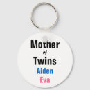 Search for mother of twins keychains Mom