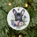 Search for black pug ornaments Puppy