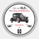 Search for funny old age stickers Vintage