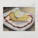 Recherche de fromage cartes postales Aquarelle