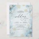 Search for icy blue invitations Elegant