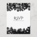 Recherche de point noir et blanc invitations Moderne