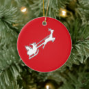 Search for santa claus reindeer ornaments Xmas