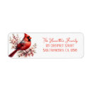 Search for red cherry blossom return address labels Watercolor