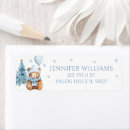 Search for baby its cold outside return address labels Watercolor