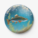 Search for trout paper plates Brown