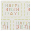 Search for happy birthday fabric Pink