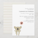 Search for koala bear birthday invitations Cute