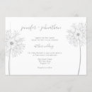 Search for dandelion wedding invitations Grey