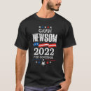 Search for gavin newsom for governor tshirts 2022